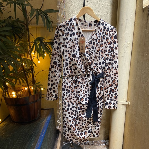 Animal Print Dress. Size - M - Picture 6 of 15